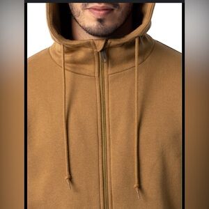 Target Men's Brown Zip-Up Sweater